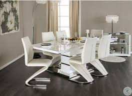 midvale white and chrome extendable