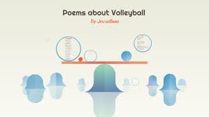 poems about volleyball by jaci williams