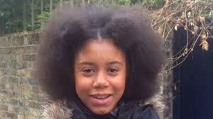 The most common children hair style material is cotton. Ruby Williams No Child With Afro Hair Should Suffer Like Me Bbc News