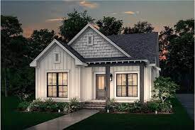 Narrow Craftsman House Plan With Front