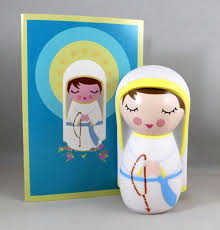 Shining Light Doll Our Lady Lourdes New Collectible Vinyl Story Prayer Card Ebay
