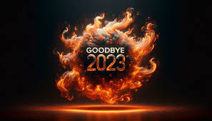 fiery goodbye 2023 hd wallpaper by