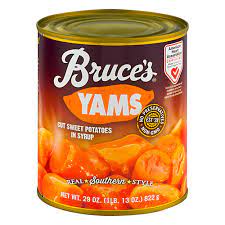 bruce s cut yams in syrup beets