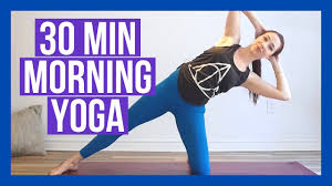 If you are a morning person, it can be relatively easy to start the habit of stepping on your mat right when you wake up. 30 Min Morning Yoga Stretch To Wake Up Sunrise Yoga At Home Youtube