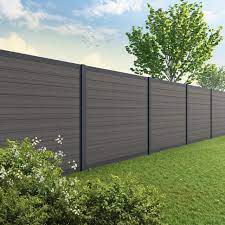 harmony composite fence panels slate