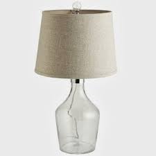 Pottery Barn Clift Glass Table Lamp