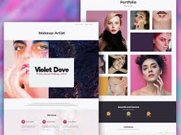 makeup artist templates