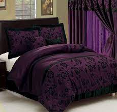 32 purple and black bedding ideas