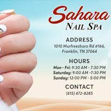 nail salons open sunday in franklin tn