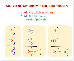 add mixed numbers with like