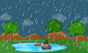 rain cartoon images free on