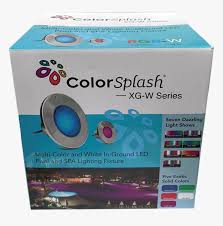 J J Color Splash Xg W Series In Ground Pool Light Color Hd Png Download Kindpng