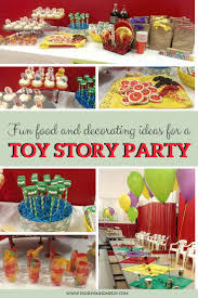 toy story birthday party food and decor