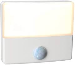 Westek Senti Led Motion Sensor Night Light Indoor Plug In Dusk Dawn Automatic Night Light Illuminate Dark Areas Of Your Home Warm Glow Energy Efficient Ultra Slim Cool Touch 2 Lumens