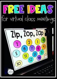 Many teachers are now using platforms such as zoom and google meet to reach their students. Free Games Activities For Virtual Class Meetings Digital Learning Activities Digital Learning Classroom Google Classroom Activities