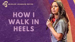 how i walk in heels anjelah johnson