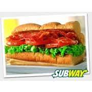 subway blt 6 wheat provolone cheese