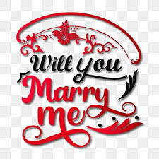 marry me png transpa images free