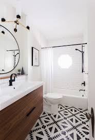 gorgeous bathrooms with patterned tile