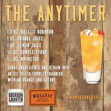 anytimer tail featuring bulleit bourbon