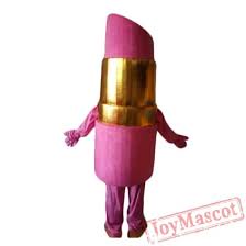 pink lipstick mascot costume makeup