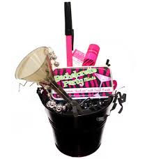 gift basket bachelorette favor bucket