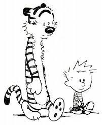 However, this calvin and hobbes coloring page can make them learn about focus, patients, creativity and imagination and even many more. Pin On Drawings
