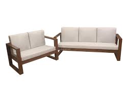 wooden sofa set in simple design ws 67