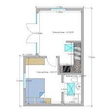 Granny Annexe Floor Plan With A Double