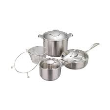 scw 880 7pcs stainless steel cookware