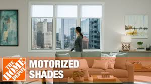 This sophisticated and classy celestial cordless window shade is ideal for any room in your home including the kitchen, living room… Home Decorators Collection Motorized Cellular Shades The Home Depot Youtube