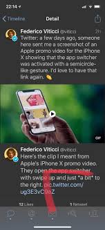 All touch should be immediately recognized, and touch gestures and swipes should be my iphone x is not working only the logo appears with black screen and the logo still appears how to slve the problem. Federico Viticci On Twitter Here S The Clip I Meant From Apple S Iphone X Promo Video They Open The App Switcher With Swipe Up And Just A Bit To The Right Https T Co Frnkqbxr2o