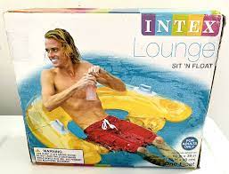 n float inflatable lounge chair handles
