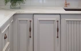 an accent and a glaze cabinet finish