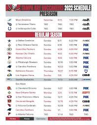 2022 NFL schedule release ...
