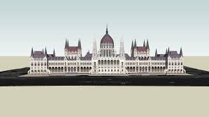 Representing the electorate, making laws. Parlament Budapest 3d Warehouse