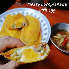 Meaty Lumpianada With Egg: A Filipino-Inspired Snack - Delishably
