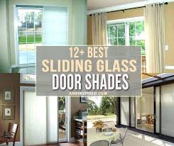 awesome sliding glass door shades