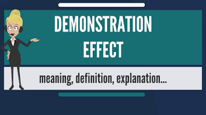 what is demonstration effect attemptnwin