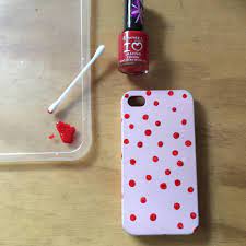 We could all use a little more glitter. Diy Spotty Phone Case Bronterose101