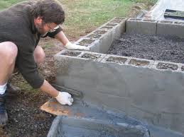 Cement Raised Garden Beds Building A