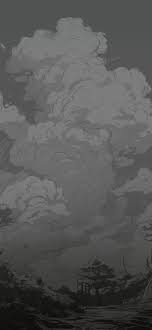 clouds black white wallpapers cool