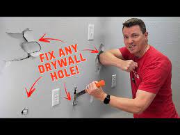How To Fix Holes In Drywall 4 Easy