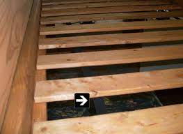 full size wood bed slat package
