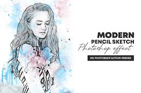 pencil sketch photo effect