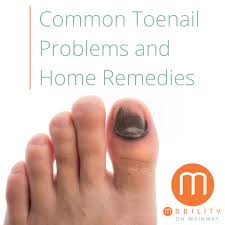 common toenail problems and home remes