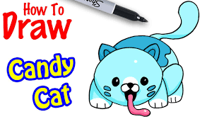 How to Draw Candy Cat | Poppy Playtime - YouTube
