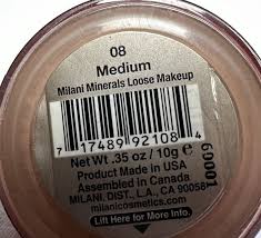milani cosmetics minerals loose