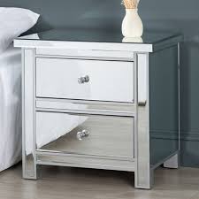 Mirrored Bedside
