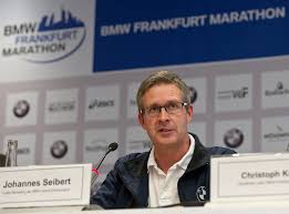 Foto: BMW Frankfurt Marathon: Johannes Seibert, Leiter Marketing ...